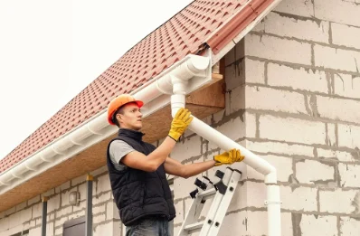 Pose et remplacement de gouttières à Aigaliers